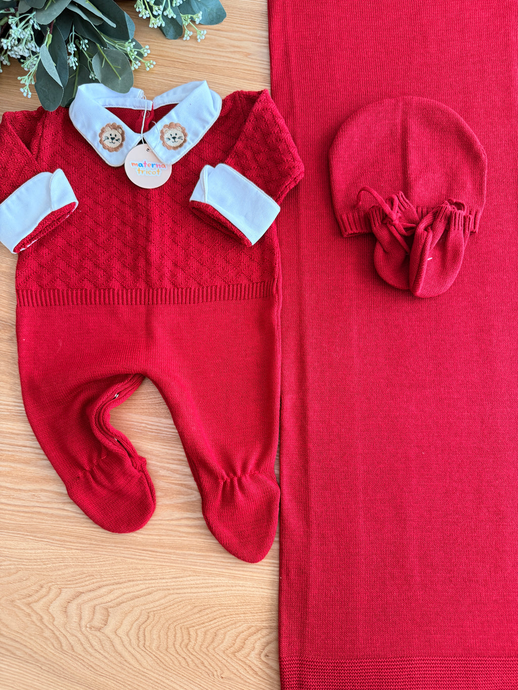 Saída Maternidade Tricot  Joaquim