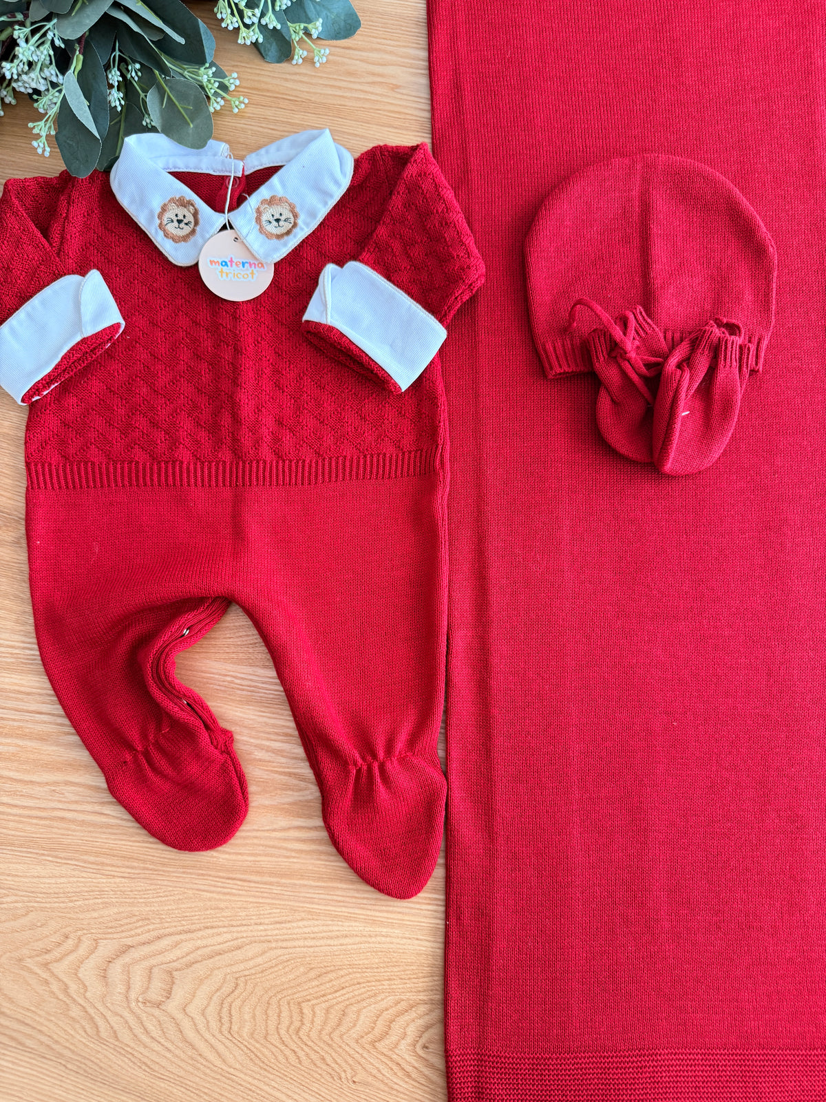 Saída Maternidade Tricot  Joaquim
