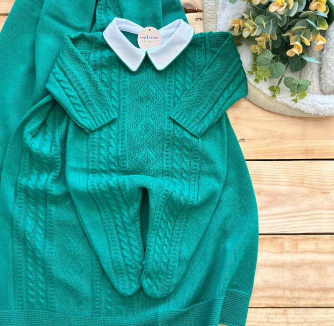 Saída Maternidade Tricot Renato