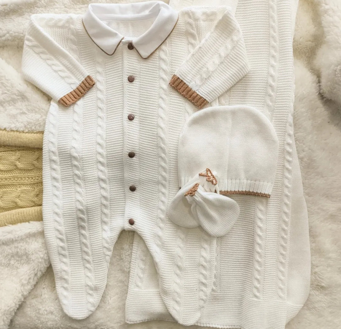 Saída Maternidade Tricot Giuseppe