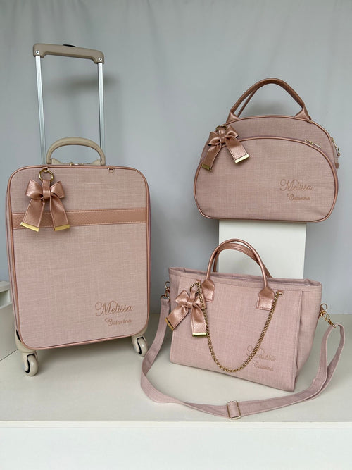Conjunto Mala e Bolsas Maternidade