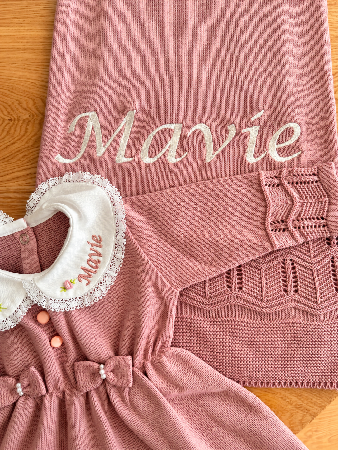 Saída Maternidade Tricot Vestido Ballet
