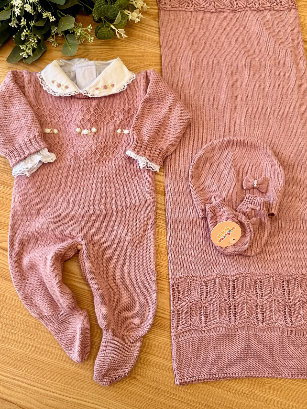 Saída Maternidade Tricot Acsa