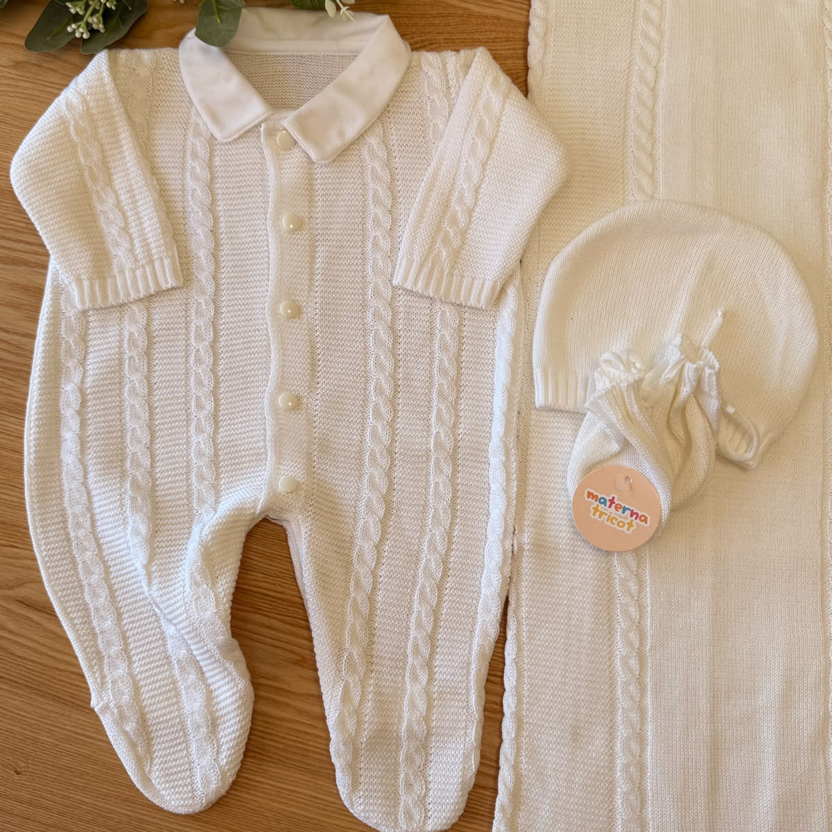Saída Maternidade Tricot Giuseppe