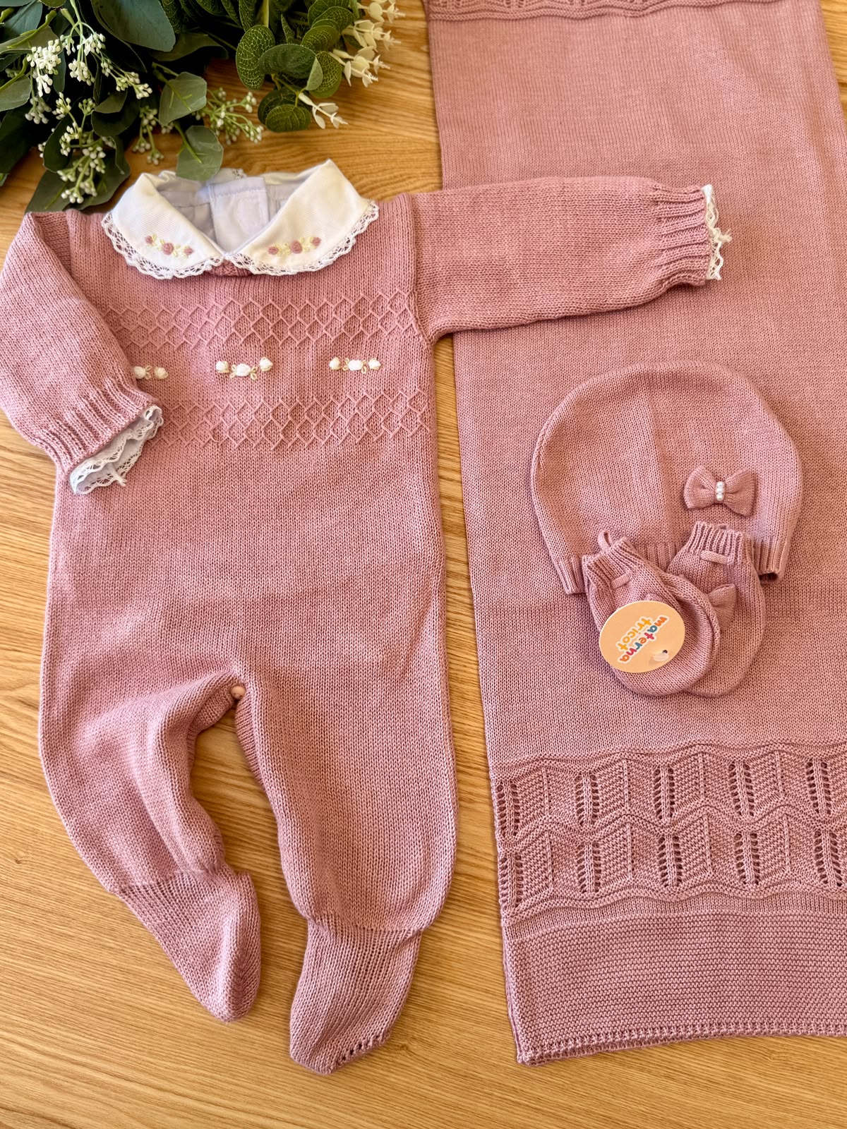 Saída Maternidade Tricot Acsa