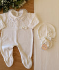 Saída Maternidade Tricot Pérola