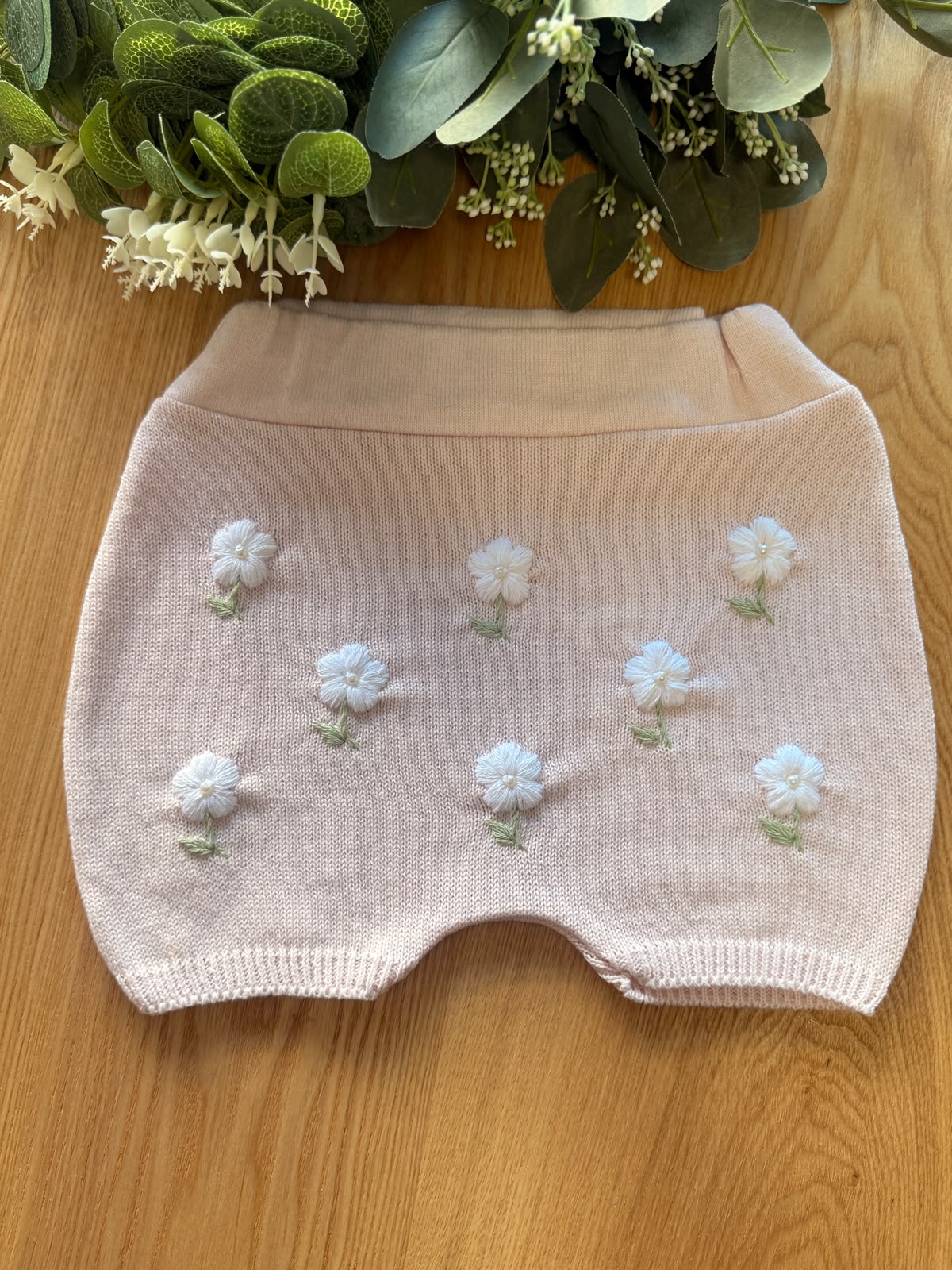 Short Bordado Flor