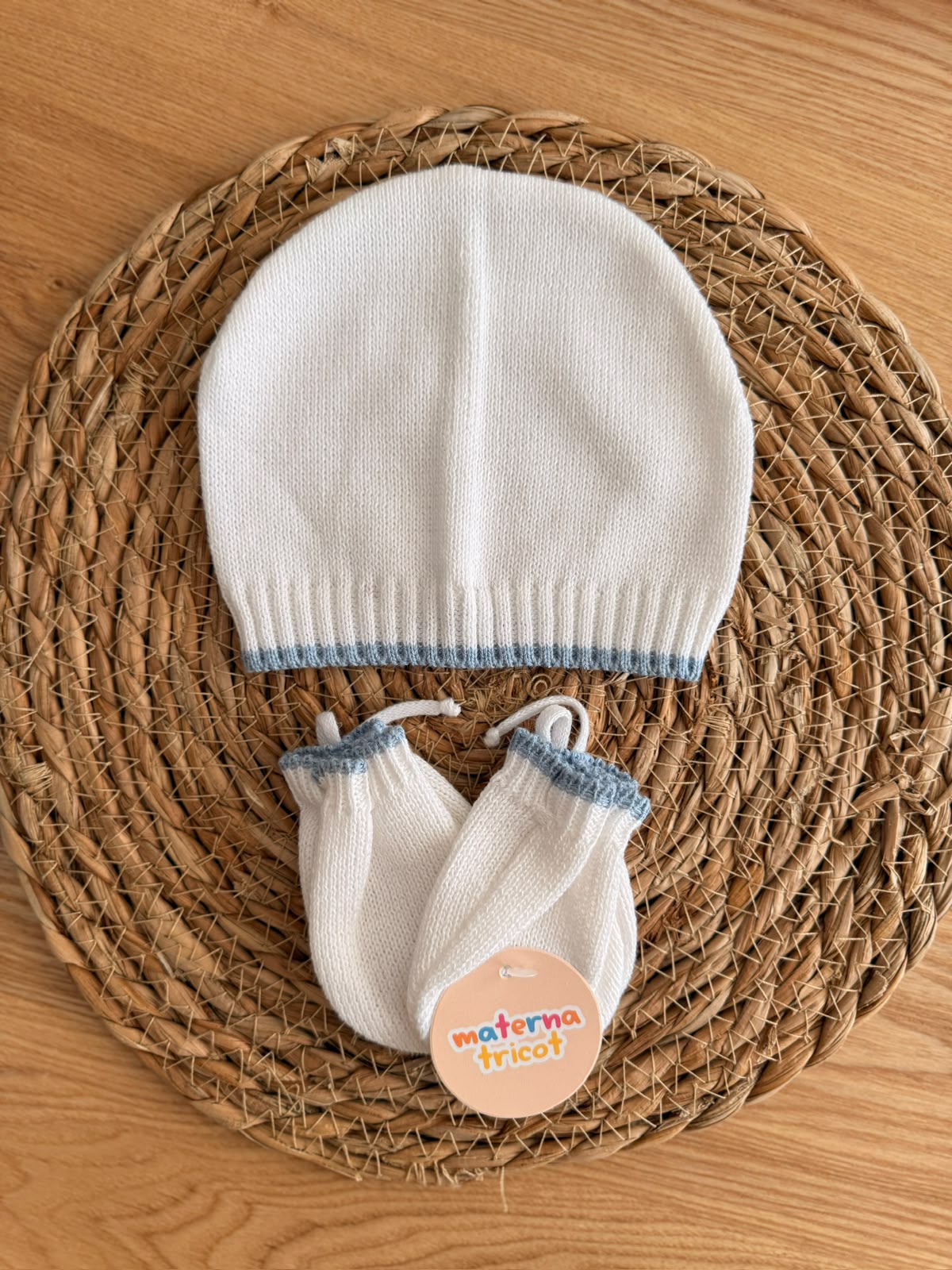 Touca e luvas masculina